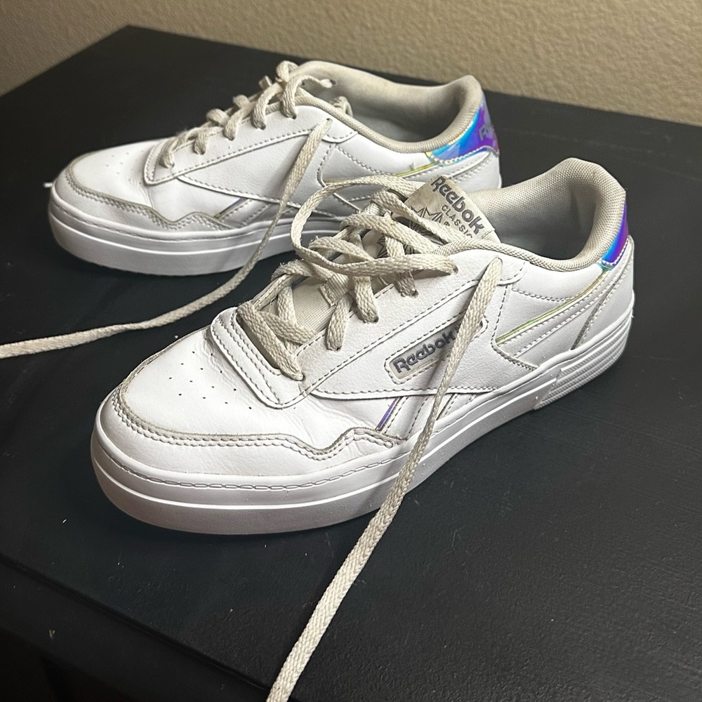 White Reebok Classics